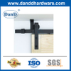 Exterior Hidden Track Matte Black Wooden Sliding Barn Door Hardware Kits-DDBD007