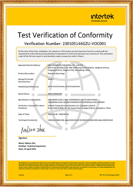 ANSI GRADE 2 4.5 inch DOOR HINGE