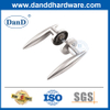 Popular Simple Design Modern Stainless Steel Front Door Lever Handle on Rosette-DDSH021