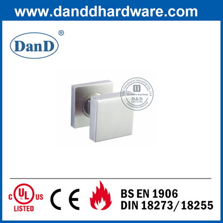 Stainless Steel 304 Modern Square Door Knob for Timber Door-DDTH030