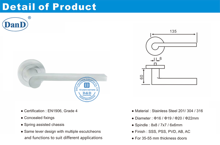 Commercial Door Handles-D and D Hardware