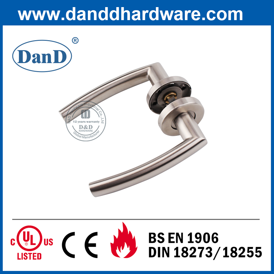 Best SS304 Ironmongery Security Privacy Bedroom Door Handle-DDTH025