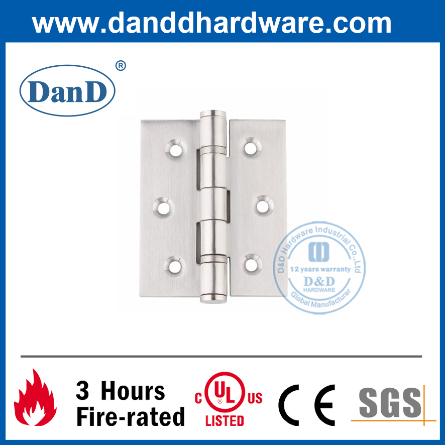 Stainless Steel 304 Double Washers Hinge for Bedroom Door-DDSS008