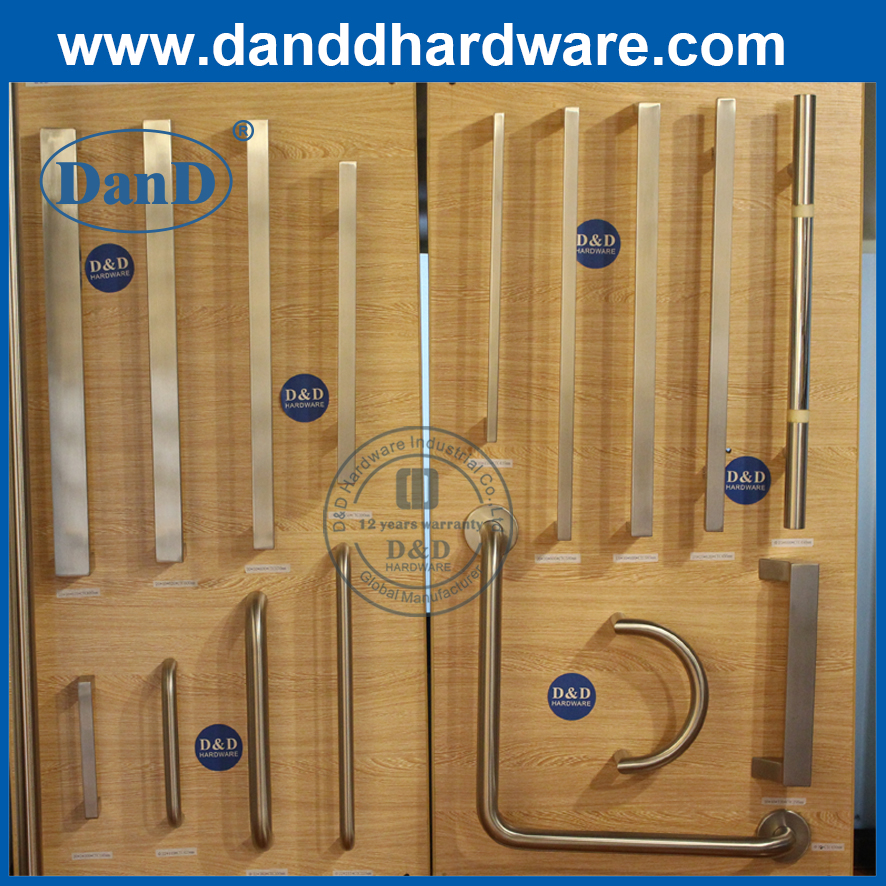 New Design Stainless Steel 304 C Type Timber Door Pull Handle-DDPH006