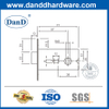 Best Solid Brass Bathroom Deadbolt for Resdiential Building-DDML032