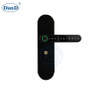 Security Fingerprint Password Black Lever Handle Keyless Bedroom Smart Door Lock-DDFL102