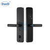 Black Color Digital Waterproof Fingerprint Card Combination Door Handle Smartlock-DDFL105