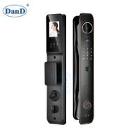 Security Fingerprint Smart Door Intelligent Lock with Eye Viewer Camera-DDFL020