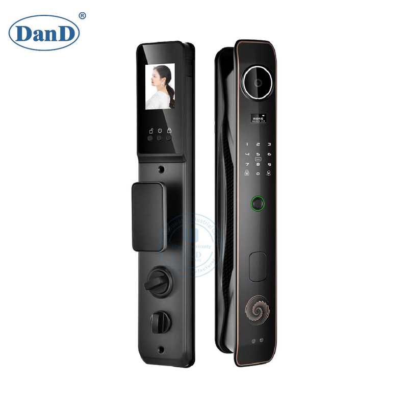 Security Fingerprint Smart Door Intelligent Lock with Eye Viewer Camera-DDFL020