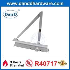UL 10c Aluminum Adjustable Spring Heavy Duty Residential Hydraulic Door Closer-DDDC059