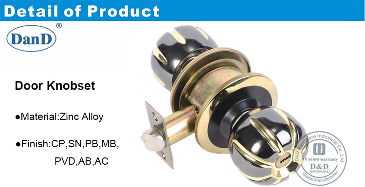 Door Handle Tubular Lock-DDLK058-D and D Hardware