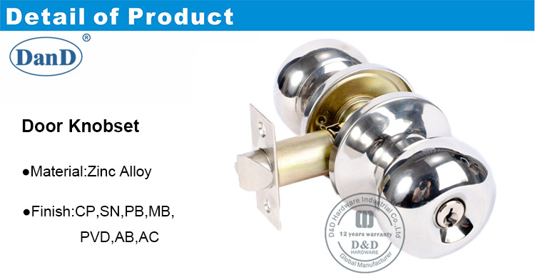 Cylinder Lock-DDLK032-D and D Hardware