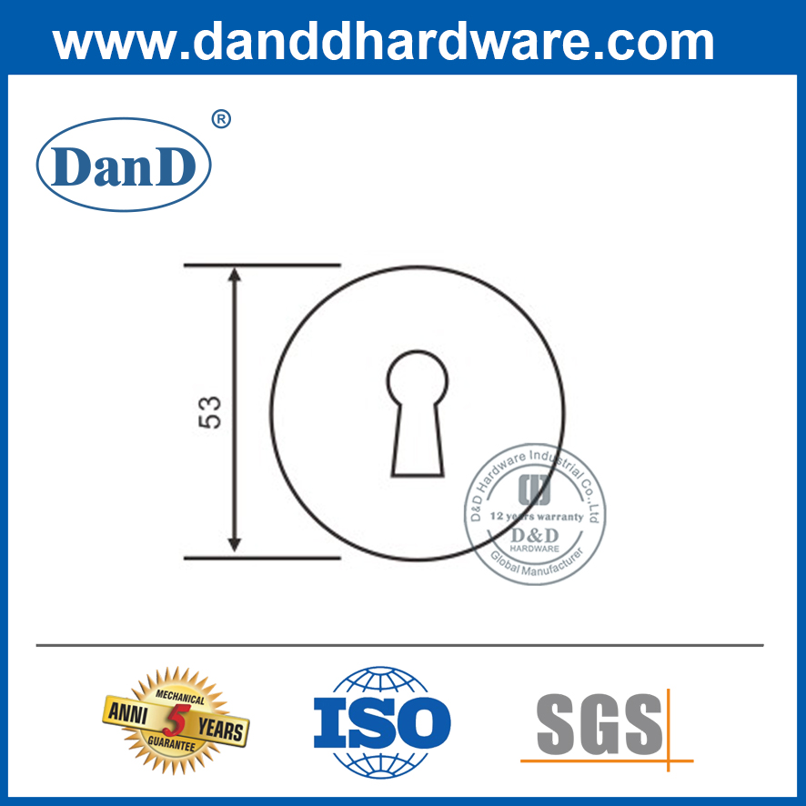 Round Shape Escutcheon-DDES007