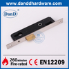 SS304 Black Narrow Stile Deadbolt Storeroom Lock-DDML023-2585
