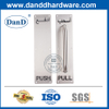 Stainless Steel Square Type Pull Handle with Plate-DDPH021