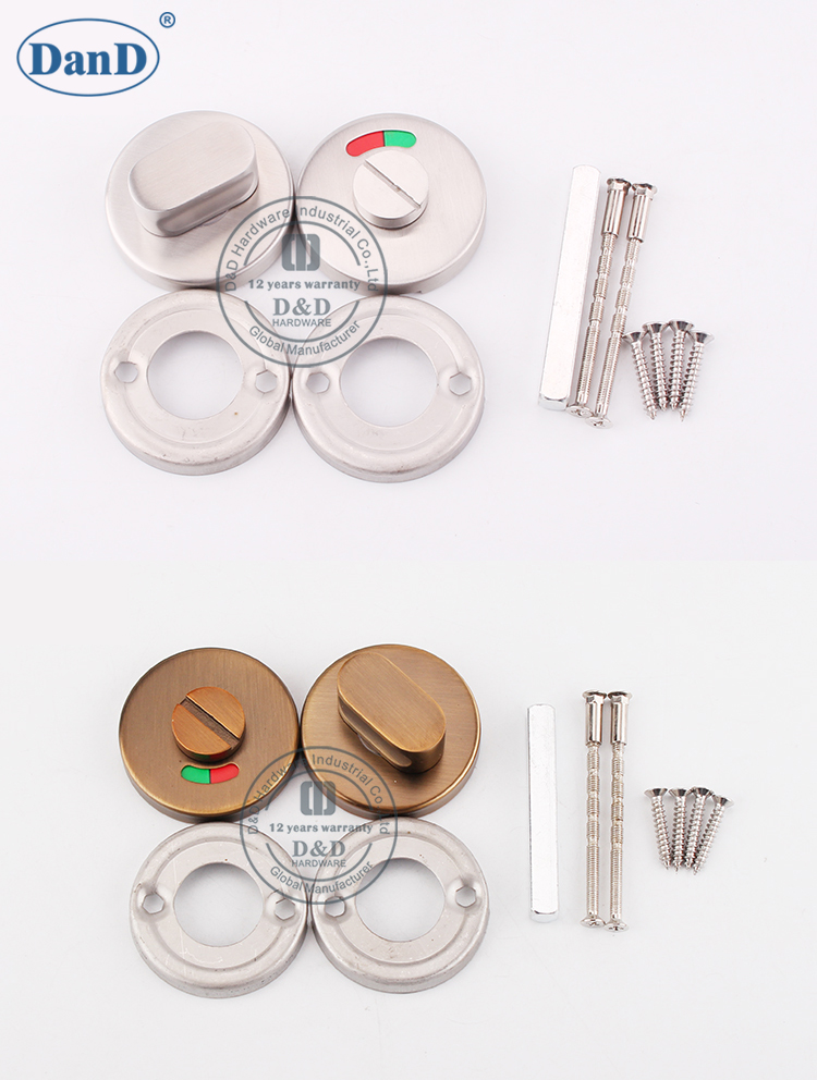 Thumbturn and Release With Indicator-D and D Hardware