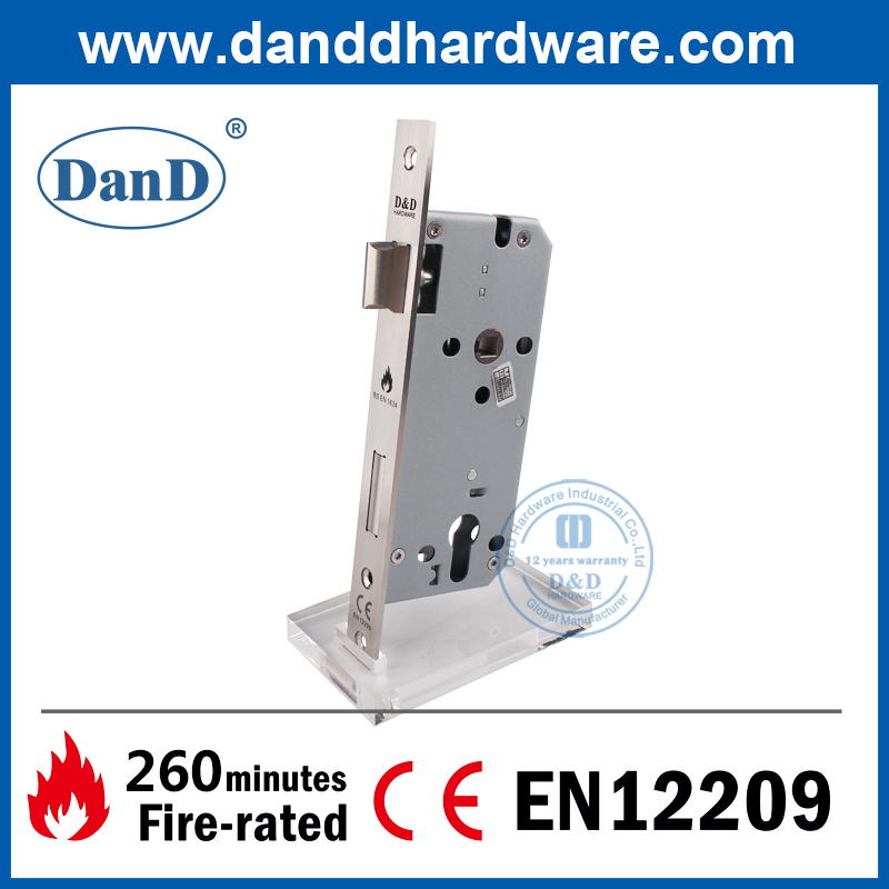 BS EN12209 New Mortice Sash Lock for Fire External Door-DDML026-4585