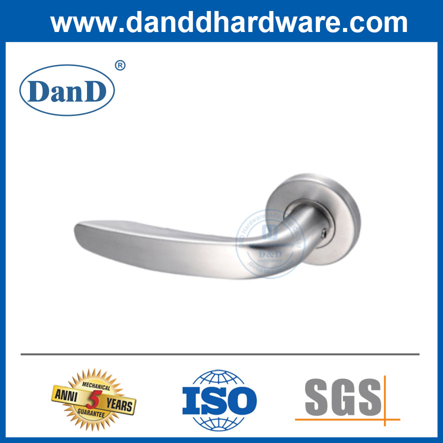 Mortise Lock Lever Handle Stainless Steel Hollow Tube Entry Door Handle-DDTH038