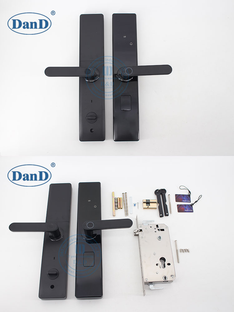 electronic door handle lock