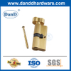 High Security Satin Brass Bathroom Door Lock Cylinder 70mm-DDLC007-70mm-SB