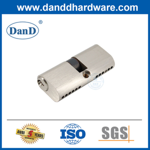 Factory Price Euro Market Solid Brass Mortise Door Lock Cylinder Oval Double Cylinder-DDLC008