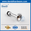 Zinc Alloy Screw in Door Stopper Satin Nickel Plate Silver Color Bathroom Door Stop-DDDS019