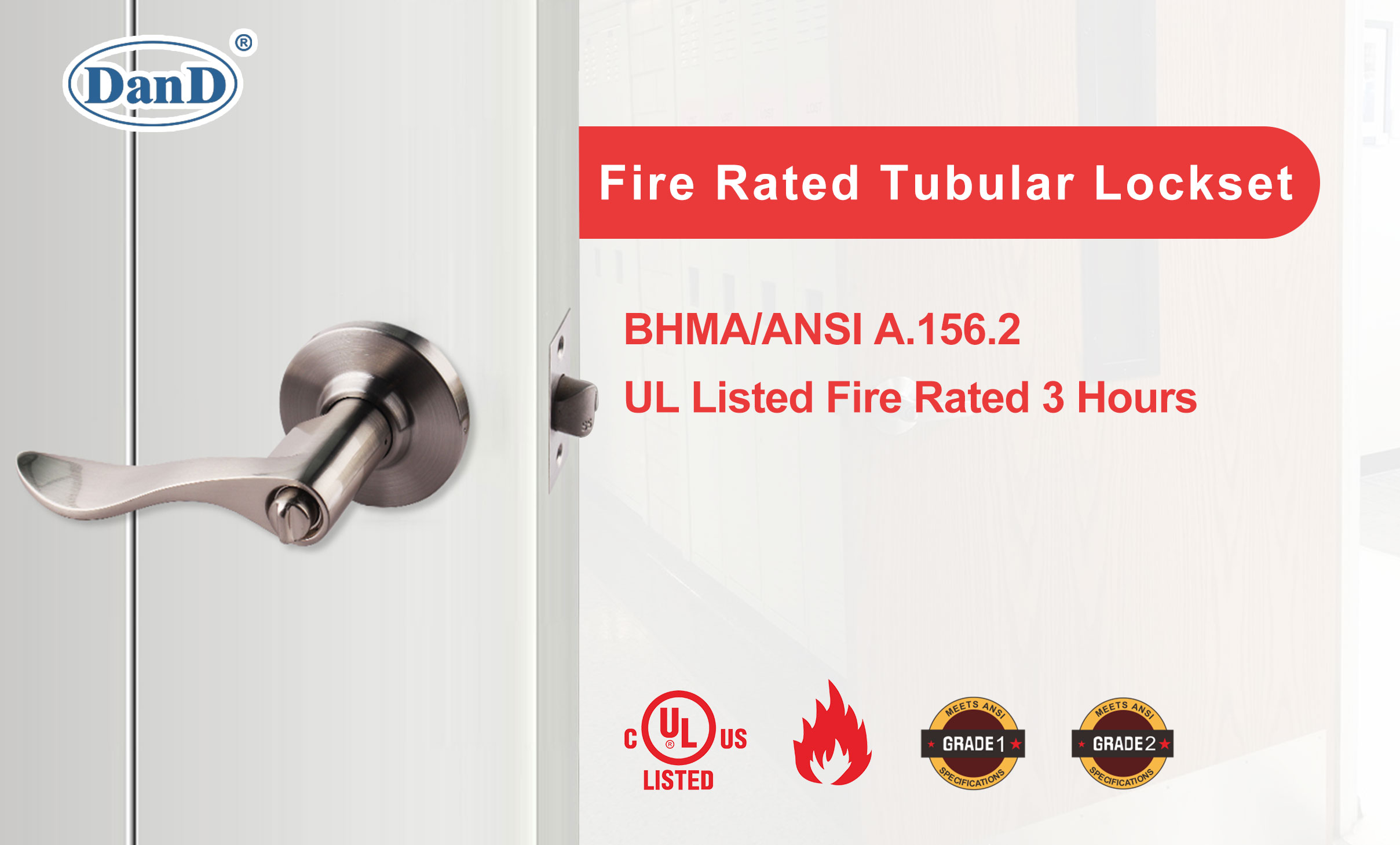 Fire Rated Door Hinges, Fire Exit Hardware, Fire Door Locks D&D