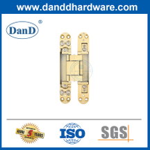 Strong 180 Degree Golden 80KG Concealed Hinges 3D Adjustable Invisible Hinge-DDCH008