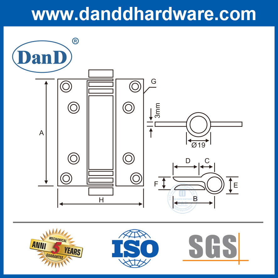 self closing spring hinges