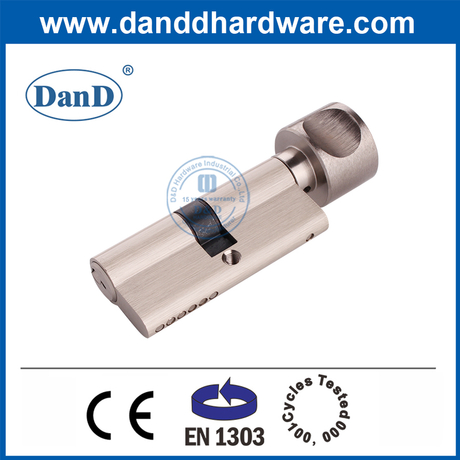 EN1303 Euro Profile Mortise Lock Cylinder Solid Brass Door Lock Cylinder- DDLC001-70mm-SN