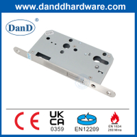 Professional Stainless Steel Fire Rated Safety Deadbolt Mortise Interior Door Lock-DDML013R-6072