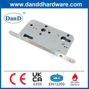 Professional Stainless Steel Fire Rated Safety Deadbolt Mortise Interior Door Lock-DDML013R-6072