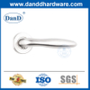 Hotel Home Villa Interior Door Solid Satin Stainless Steel Lever Handle-DDSH024