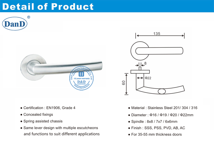 Entry Door Handles-D and D Hardwareets