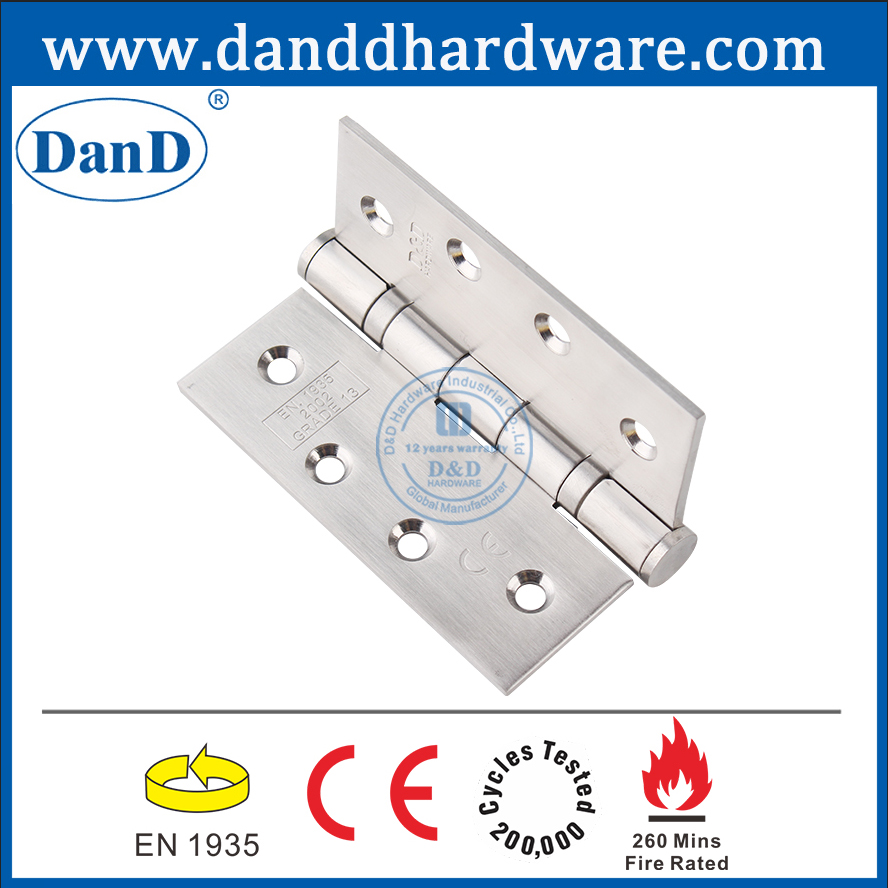 Best CE Grade 316 Ball Bearing Butt Fitting Door Hinge for Front Door-DDSS001-CE -4X3.5X3