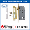 UL CE Certificate Fire Rated Satin Brass Building Hardware for Wooden Door-DDDH003