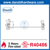 Grade 304 Fire Exit Hardware Press Type Commercial Door Push Bar-DDPD009