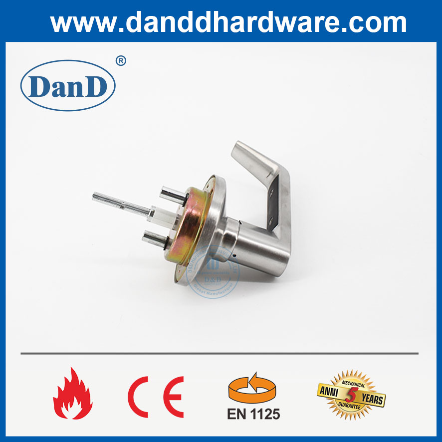 EN1125 Heavy Duty Lever Trim Handle Fire Rtaed Panic Bar Exit Device-DDPD012-B