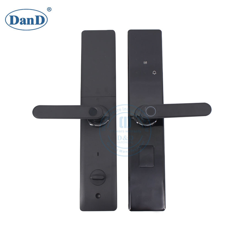 Biometric Fingerprint Handle Smart Keyless Card Digital Intelligent Keypad Lock-DDFL302
