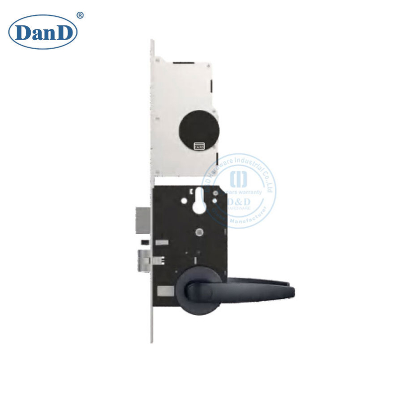 Security Hotel Room Keyless Entry Smart Safety Card Digital Front Door Lock-DDFL408