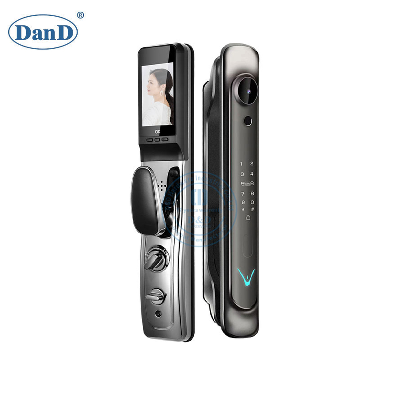Fingerprint Card Intelligent Touch Password Smart Villa Digital Electric Door Lock-DDFL031