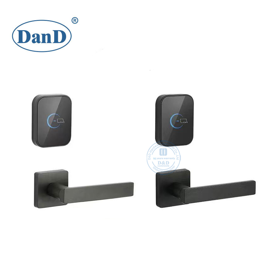 Smart Split Security Control Hotel Door Handle Lock System Electronic Lock-DDFL205