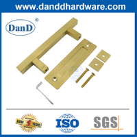 Stainless Steel Long Front Door Pull Handle Stain Brass Flush Barn Door Accessories Handle-DDBD104