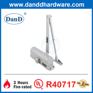 UL Certificate Adjustable Fireproof Aluminum Alloy Economical Exterior Door Closer-DDDC056