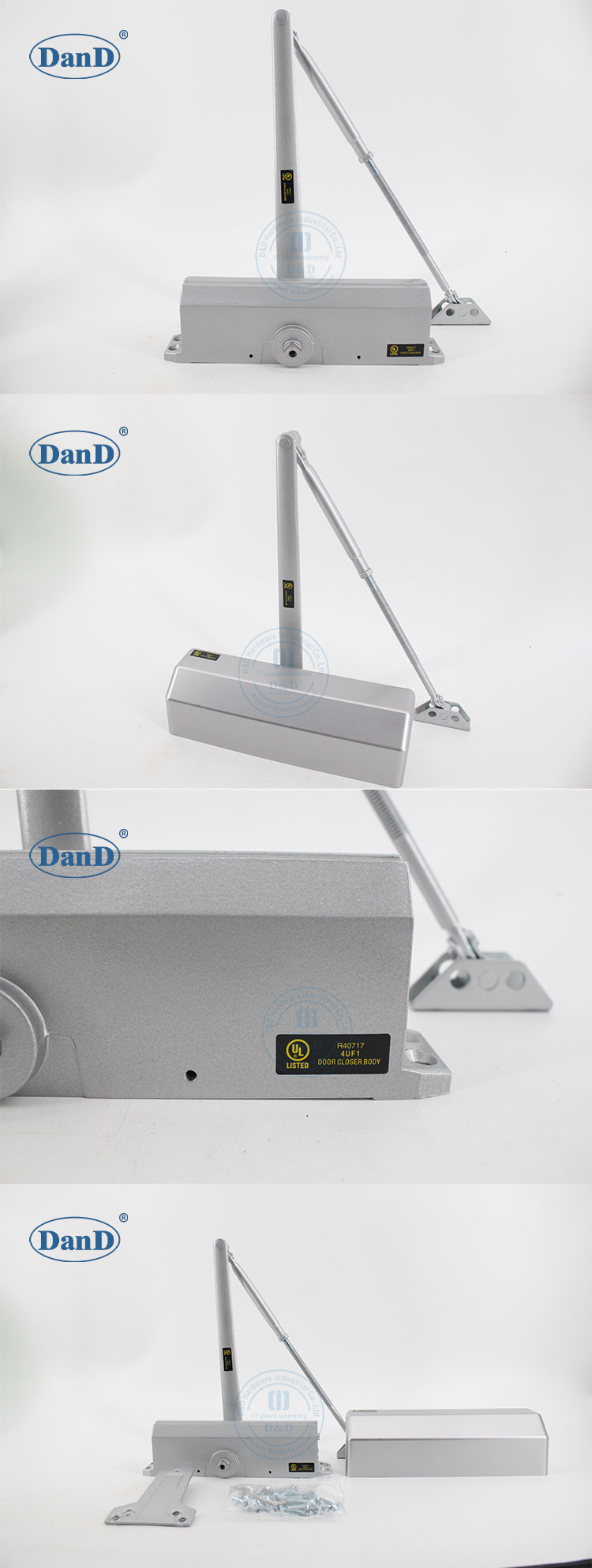 Exterior door closers