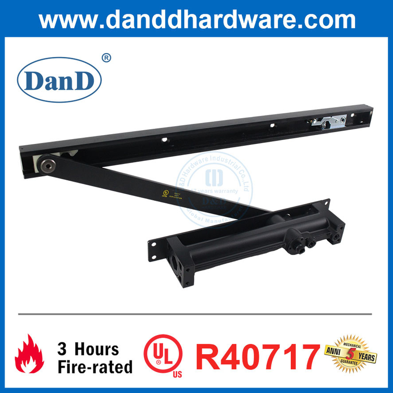 Concealed Fireproof Aluminum Alloy Overhead Door Closer with UL Certificate for Commercial Door-DDDC055