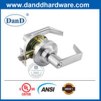 ANSI Grade 1 Zinc Alloy Lever Tubular Lockset for Metal Door-DDLK009