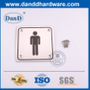 Hot Sale Stainless Steel Male Toilet Sign Plate for Hotel-DDSP001