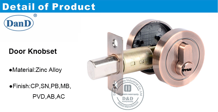 Cylinder Dead Lock-DDLK028-D and D Hardware