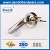 Silver One Way Locking Zinc Alloy Tubular Lever Lockset-DDLK095